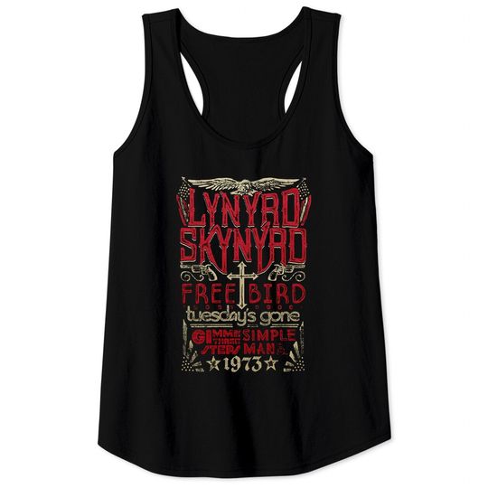 Men's Lynyrd Skynyrd Free Bird 1973 Tank Tops