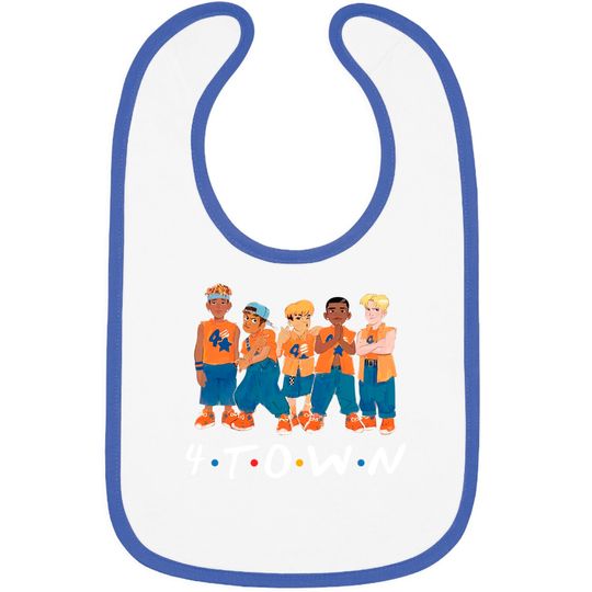 Turning Red 4 Town Bibs, 4 Town Turning Red Bibs, Disney Turning Red Bibs, Turning red friends Bibs, Turning Red Boy Band Bibs