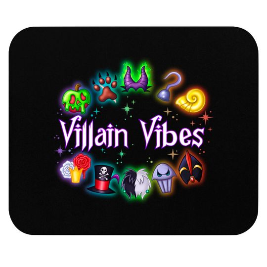 Villain Vibes - Disney Villains - Mouse Pads