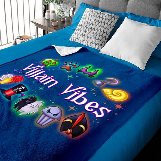 Villain Vibes - Disney Villains - Baby Blankets