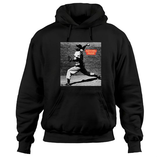 Satchel Paige Major League and Negro League Baseball Unisex Hoodies
