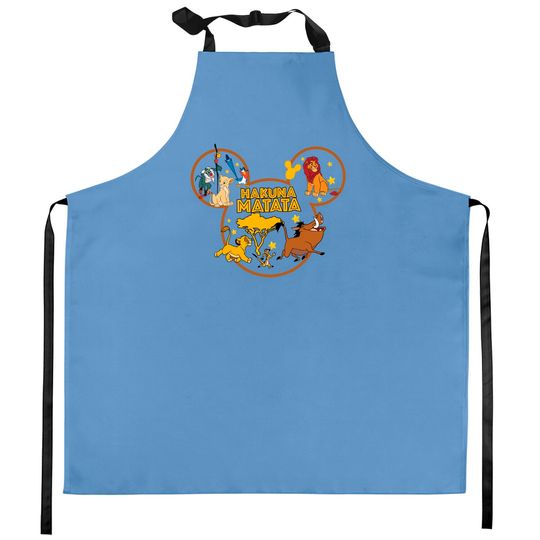 Disney Lion King Kitchen Aprons, Disney Hakuna Matata, Animal Kingdom, Mickey Hakuna Matata, Disney Family Kitchen Aprons, Disney Safari, Disneyworld Kitchen Aprons