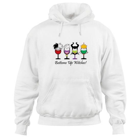 Bottoms Up Witches - Villain Disney Shirt, Villain Disney Shirt, Villain Shirt, Wicked Disney Shirt, Disney Family Hoodies, Gift Idea