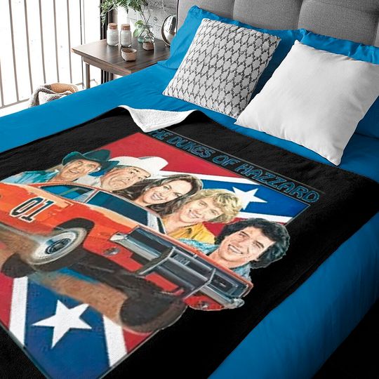 Discover The Dukes Of Hazzard Baby Blankets 80s TV Show Retro Family Comedy Action Gift Tee