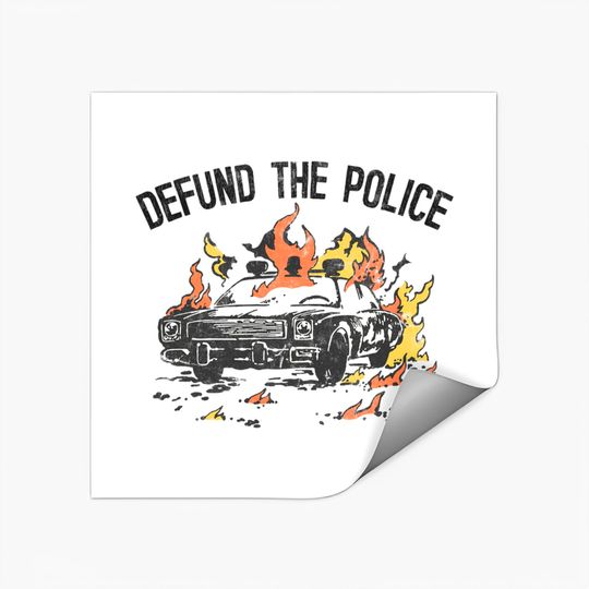 Defund The Police - Revolution - Stickers