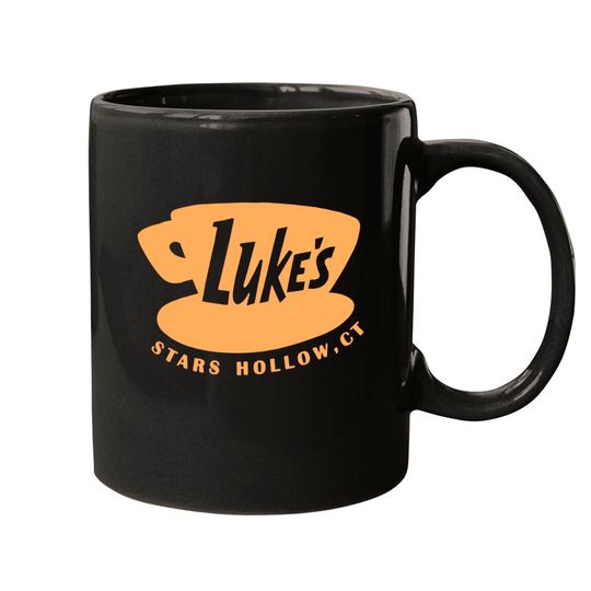 Gilmore Girls Vintage Luke's Coffee Logo Mugs