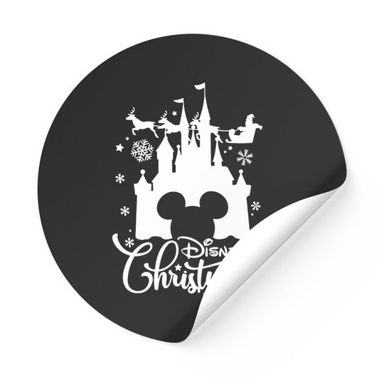 Discover Disney Christmas Mickey's Very Merry Christmas Party Family Matching Custom Stickers