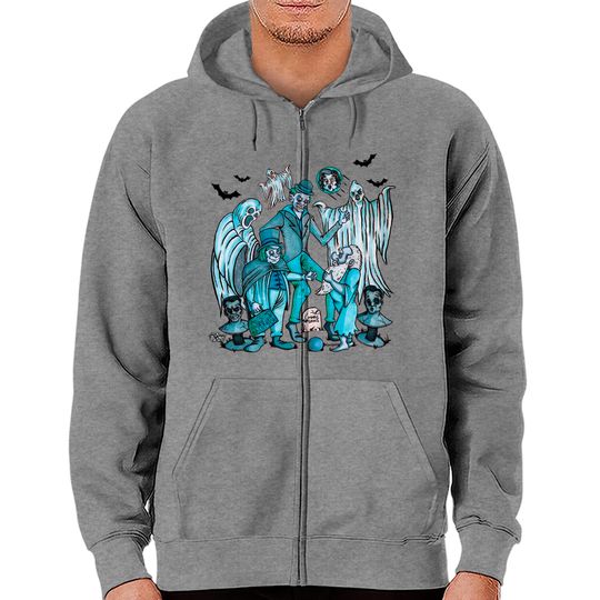 The Haunted Mansion - Disney - Zip Hoodies