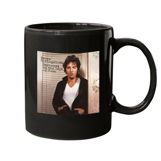 Vintage 1999 Bruce Springsteen Darkness on the edge of Town Album Mugs Size