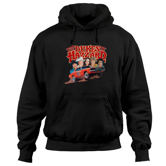 Dukes of Hazzard and General Lee - Dukes Of Hazzard - Hoodies