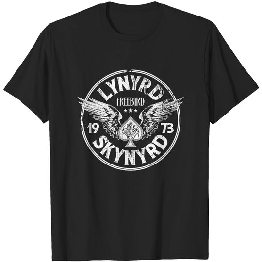 Lynyrd Skynyrd Freebird 1973 Spade T-Shirt