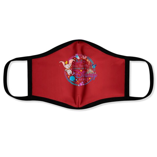 Just a Small Town Girl Living in a Disney World Shirt, Disneyland Shirt, Disney Girl Trip Shirt, Disney College Program, Disney Face Masks