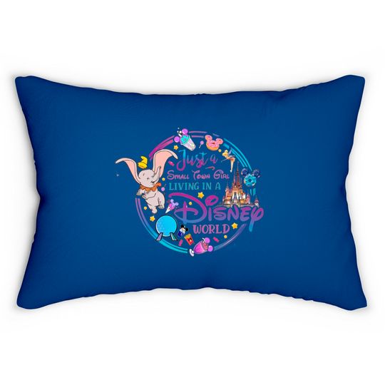 Just a Small Town Girl Living in a Disney World Shirt, Disneyland Shirt, Disney Girl Trip Shirt, Disney College Program, Disney Lumbar Pillows