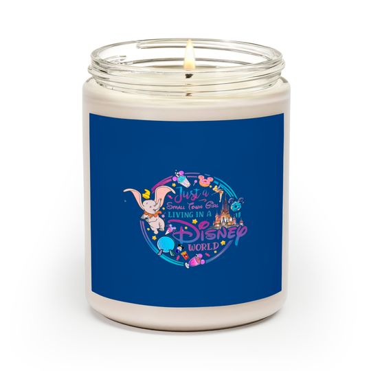 Just a Small Town Girl Living in a Disney World Shirt, Disneyland Shirt, Disney Girl Trip Shirt, Disney College Program, Disney Scented Candles