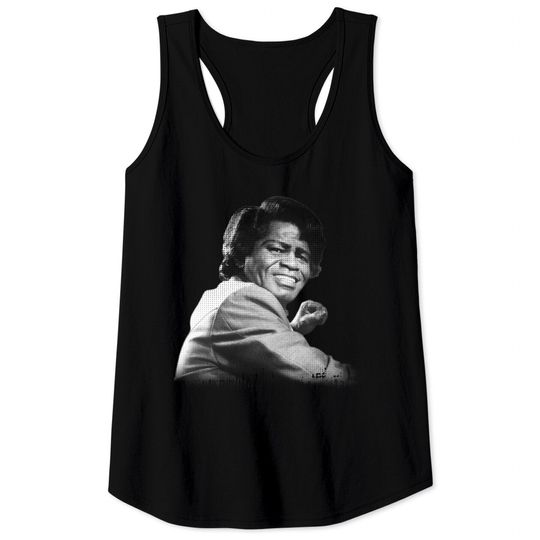 James Brown Art - James Brown - Tank Tops