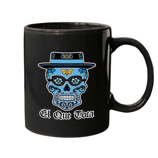 Heisenberg El Que Toca Sugar Skull - The One Who Knocks - Mugs