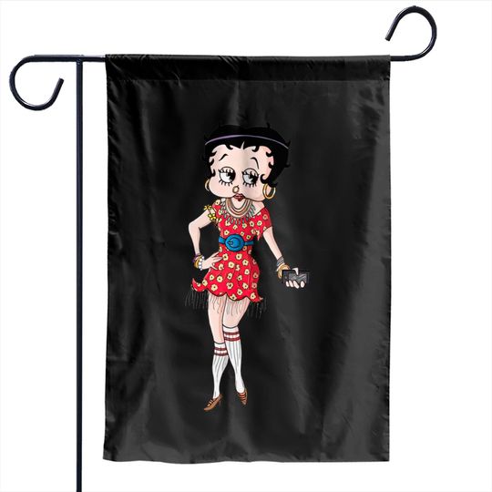 Hipster Betty Boop - Betty Boop - Garden Flags