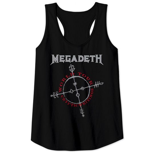 Megadeth Cryptic Writings - Megadeth - Tank Tops
