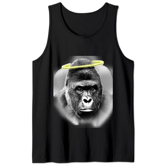 Harambe Gorilla Tank Tops