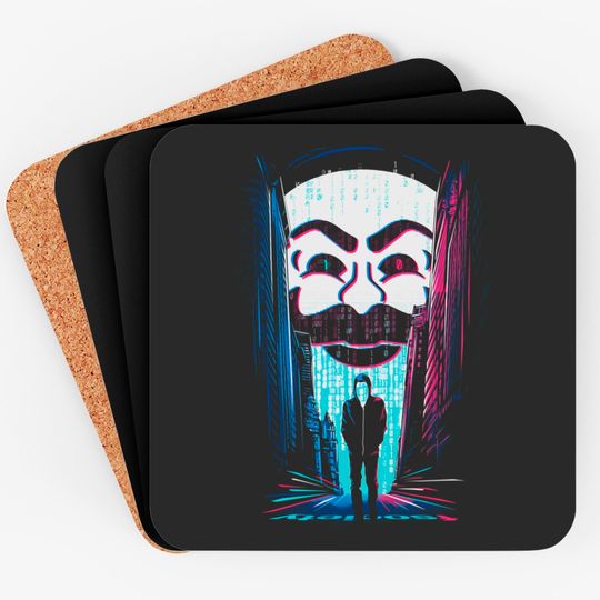 Discover A One or a Zero - Mr Robot - Coasters