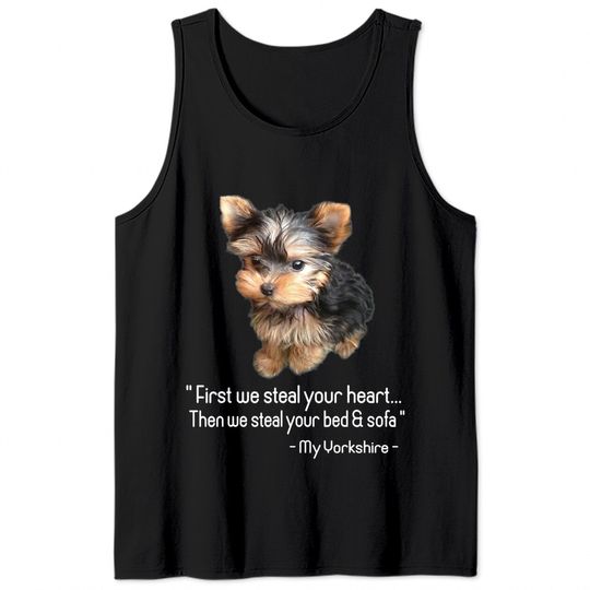 Yorkie Tank Tops