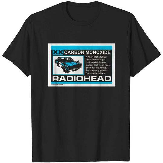 Radiohead Unisex T-Shirt: Carbon Patch