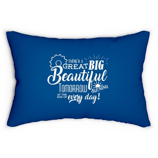 Carousel of Progress - There's a great big beautiful tomorrow - Disney World - Lumbar Pillows