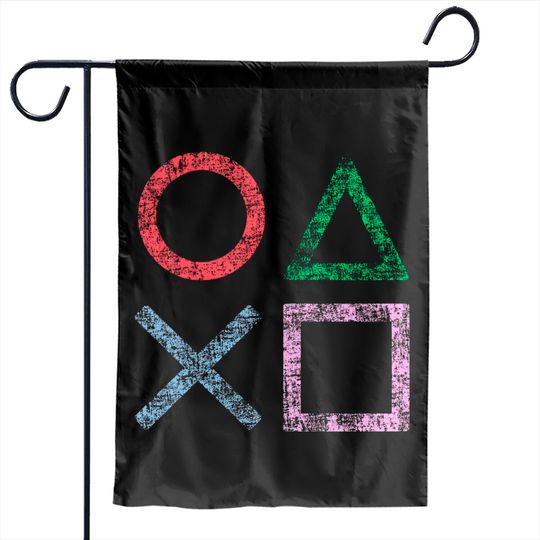 Vintage PS - Playstation - Garden Flags