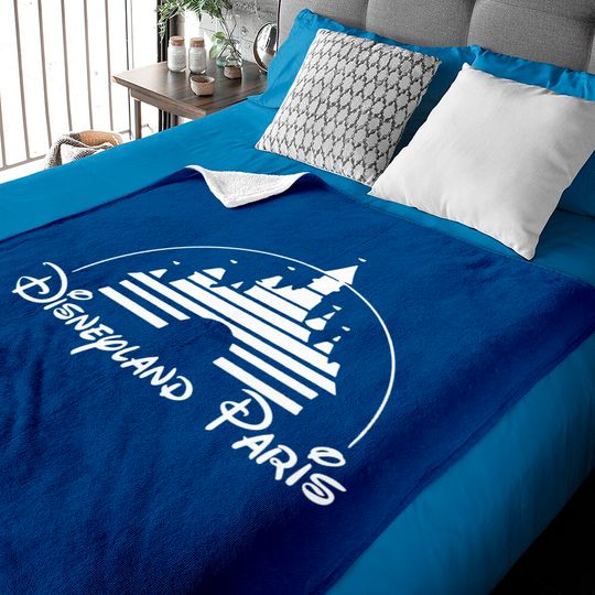 Movie castle Disneyland Paris Disney unisex Baby Blankets