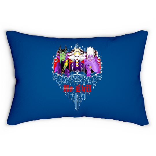 The Evil Disney characters Lumbar Pillows, Maleficent Evil queen Ursula