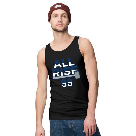 All Rise 99 - All Rise for the Judge NY Yankee Baseball Tank Tops