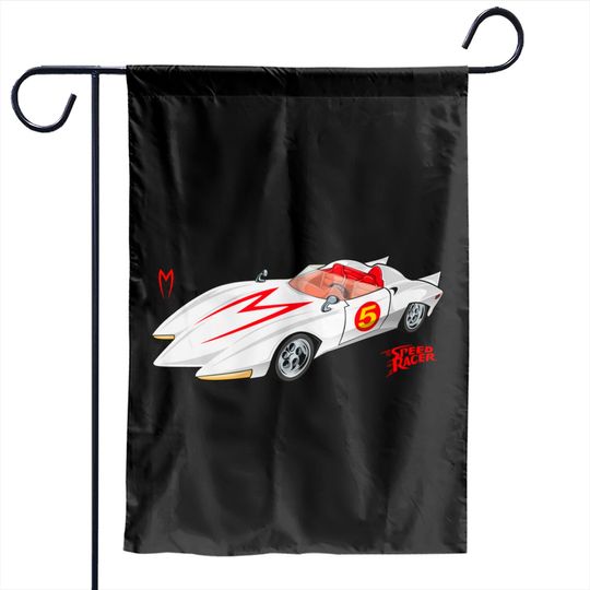 speed racer mach 5 - Speed Racer - Garden Flags