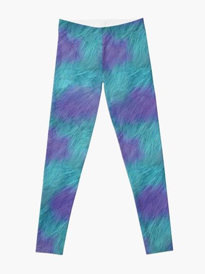 Discover Sully Fur Monsters Inc  Leggings