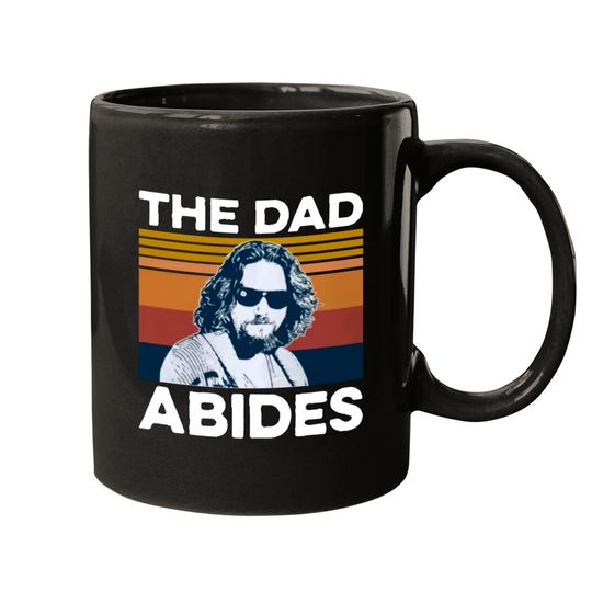 The Big Lebowski The Dad Abides Vintage Mugs, The Big Lebowski Shirt