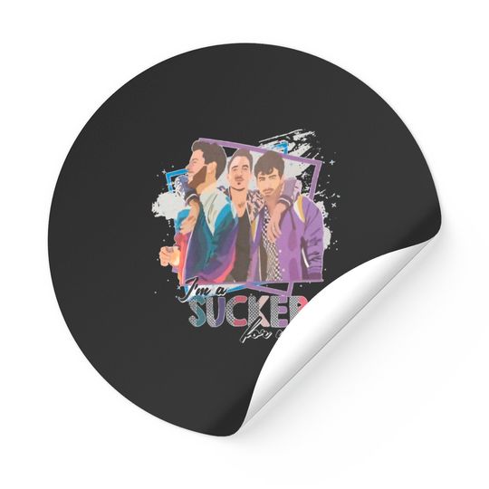 Discover Jonas Brothers "Im a sucker for you" Unisex Stickers
