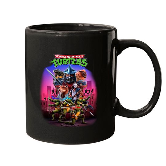 Vintage 90s Teenage Mutant Ninja Turtles Mugs