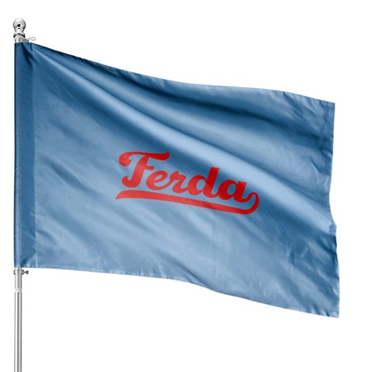 Letterkenny FERDA in red - Ferda Letterkenny - House Flags