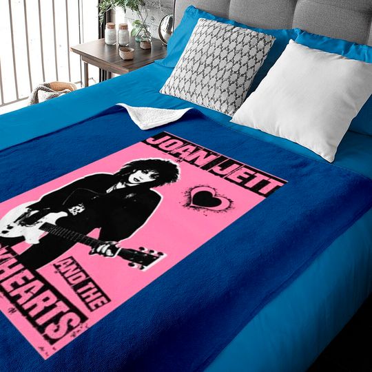 Joan Jett Shirt | Joan Jett Blackhearts Baby Blankets
