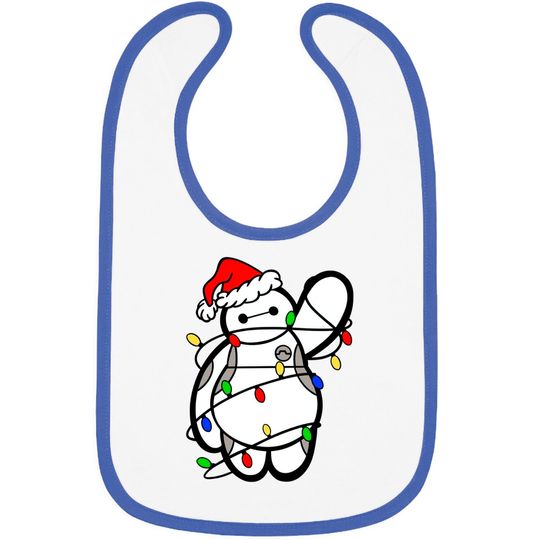 Baymax Christmas Lights - Bibs, Big Hero 6, Disney Christmas Bibs
