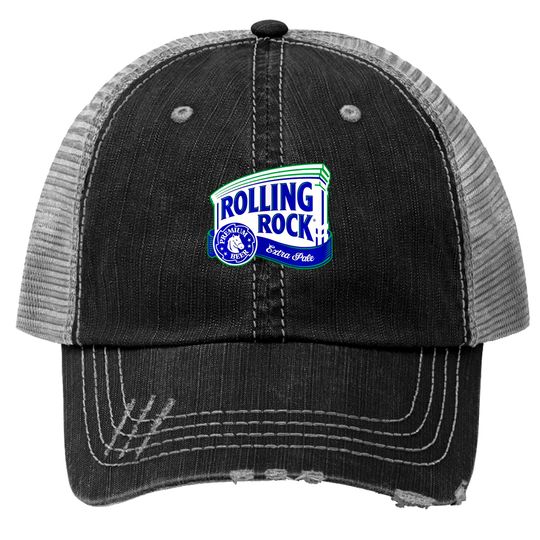 Rolling Rock Logo T-Shirt Trucker Hats