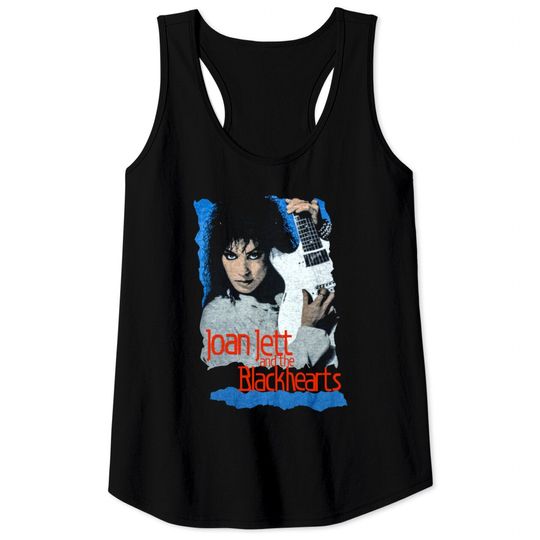 Vintage Style Joan Jett and the Blackhearts Concert Tank Tops