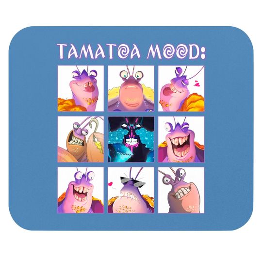 Disney Moana Tamatoa Mood Emotion Of Tamatoa Cute Face Unisex Mouse Pads