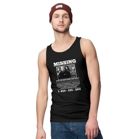 The Lost Boys  Missing  T Shirt Tank Tops