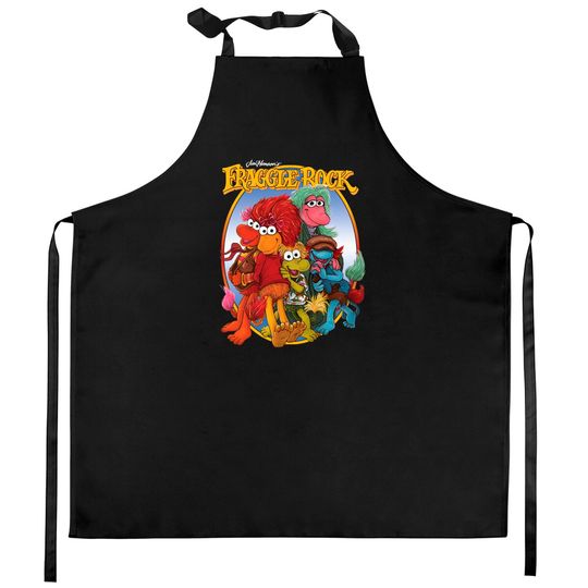 Fraggle Rock The Muppets Group Hug Disney Kitchen Aprons