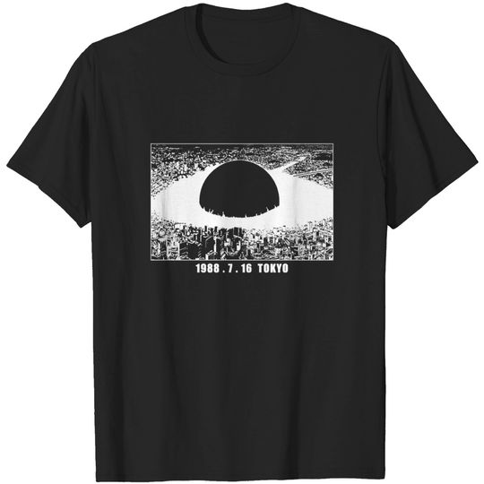 Discover 1988 7 16 Tokyo - Akira - T-Shirt
