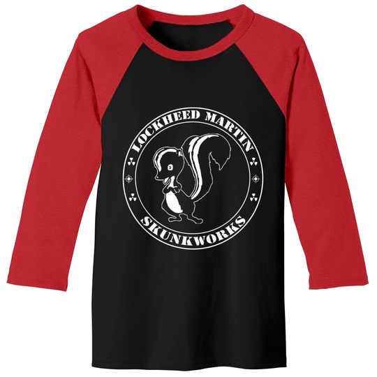 LOCKHEED MARTIN SKUNKWORKS MILITARY GEAR Baseball Tees