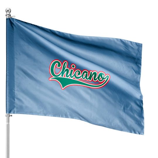 Chicano Swoosh House Flags