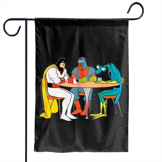 Space Ghost Coast to Coast Brak & Zorak Garden Flags