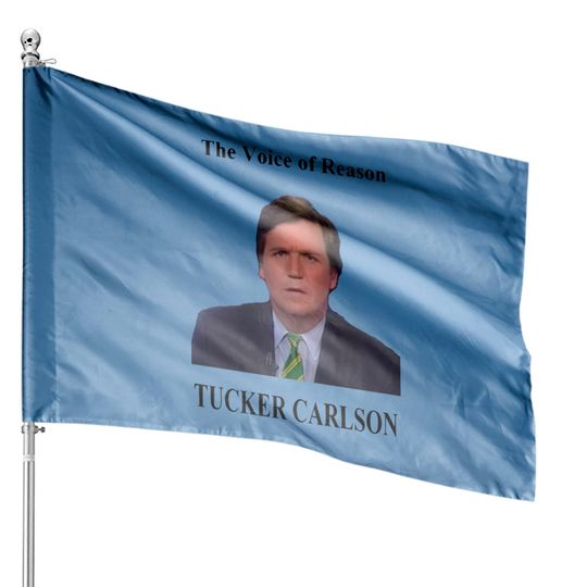 Tucker Carlson House Flags
