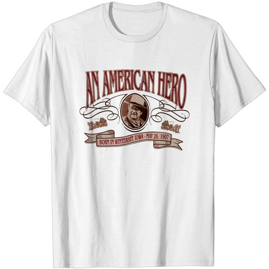 Vintage John Wayne Memorial T-Shirt